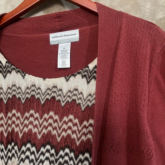 ALFRED DUNNER PETITE TWO IN ONE TOP - Picture 5 of 16